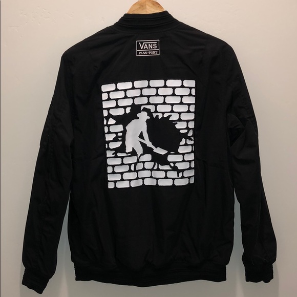 Vans X Passport Bomber Jacket Black 